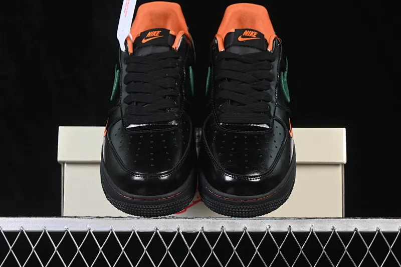 All Categories Nk Air Force 1 Air Force Series Nk Air Force 1 Low Air Force Low Nike Air Force 1'07 Low Black Green Orange Shadow Air Force One Low Casual Shoes FV3694-106